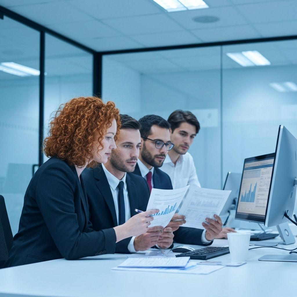 Betrugs Hilfe Team bei der Arbeit